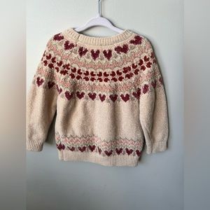 H&M jacquard knit sweater